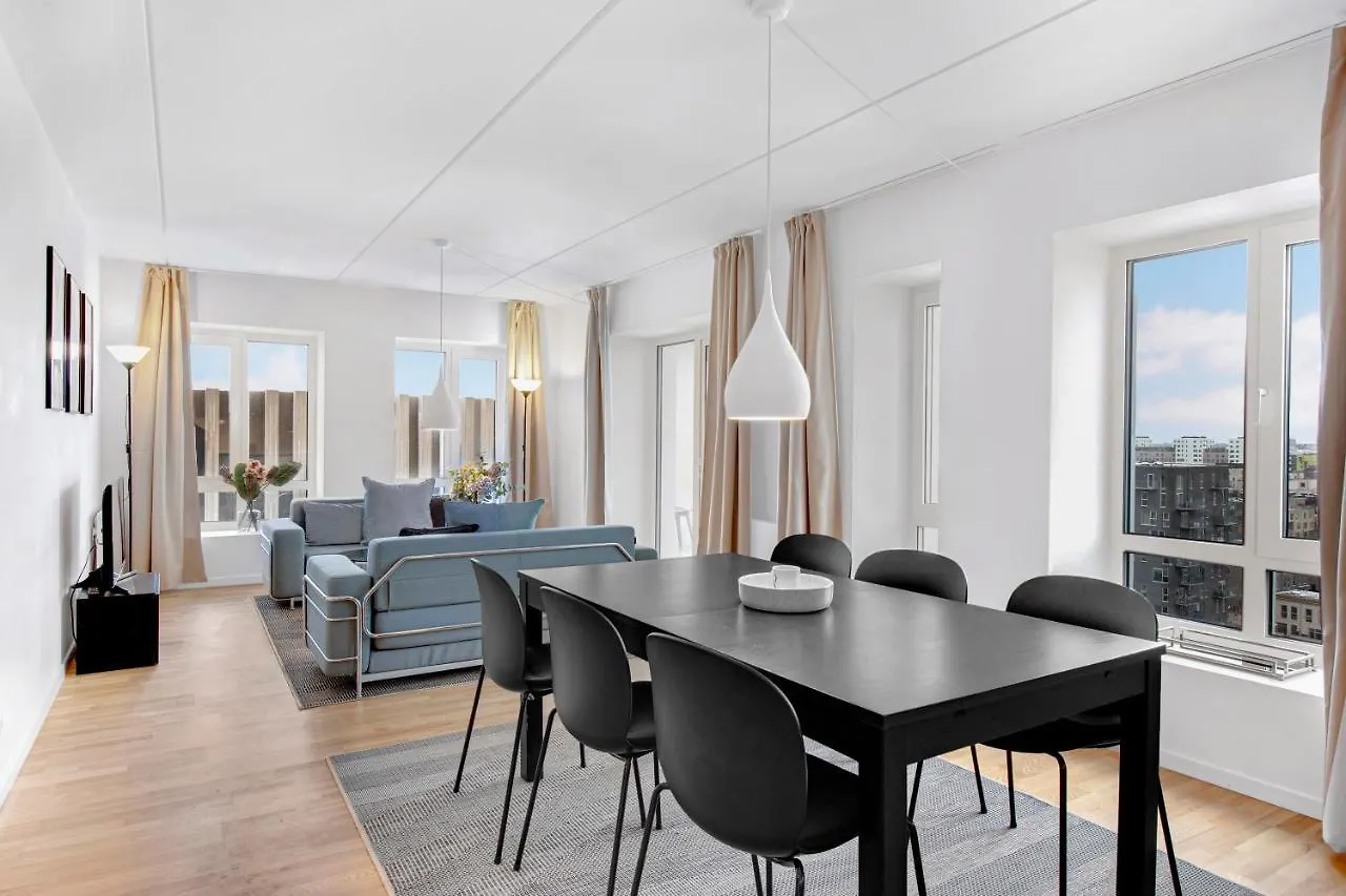 Two-Bedroom Apartment With Amazing View And Sunny Balcony Next To Royal Arena Copenhague Danemark